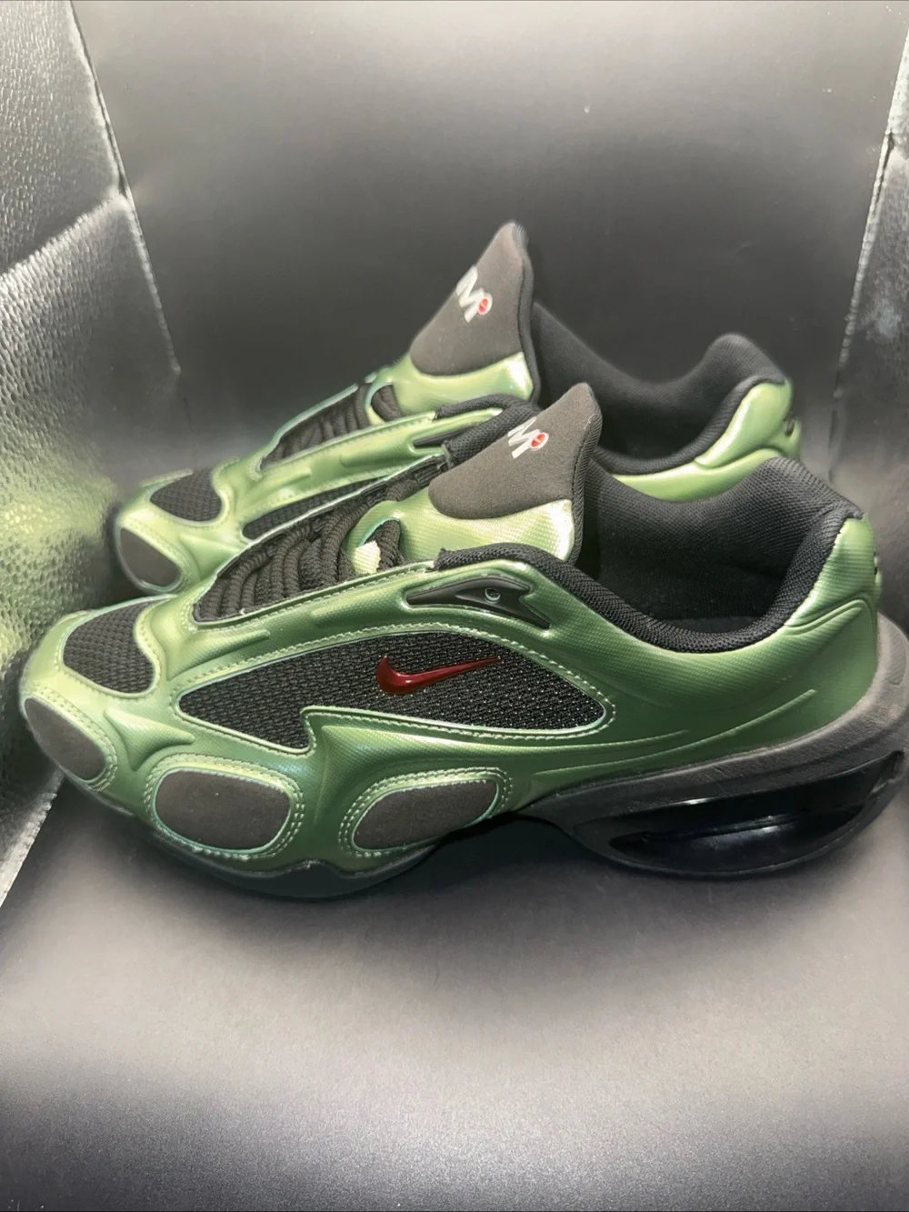Size 7 - Nike Air Max Muse Metallic Oil Green Wmns, FV1920-004, New W/O Box